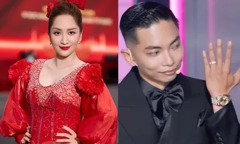 Khánh Thi "bắt" chồng trẻ - Phan Hiển luôn đeo nhẫn cưới khi đi chấm các "em xinh" thi đấu: Không phải vì ghen, mà vì yêu