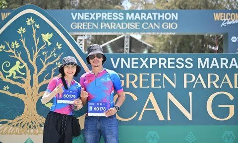 Ngày nhận BIB mở màn không khí lễ hội trước Green Marathon Cần Giờ