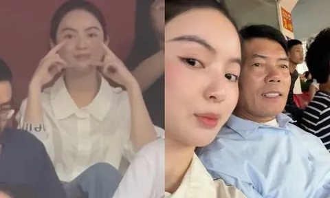 Chu Thanh Huyền nhí nhảnh cổ vũ Quang Hải: Nhan sắc qua "cam nhà đài" có gây thất vọng?