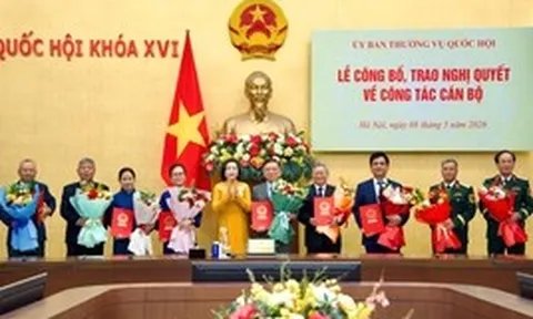 9 Phó Chủ nhiệm Ủy ban của Quốc hội nghỉ hưu
