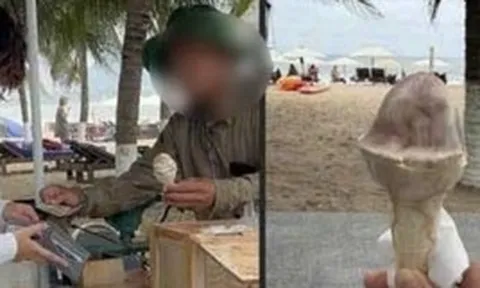 Bán que kem 100.000 đồng cho khách Thái, người bán hàng rong ở Nha Trang bị xử phạt
