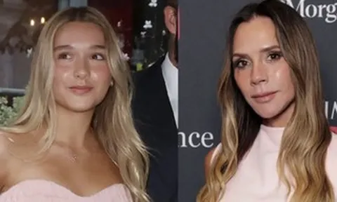 Con gái Beckham- Harper Beckham- bị "tuýt còi"