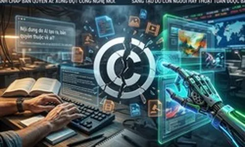 Người dùng hay AI là “tác giả”? Cuộc chiến bản quyền thời đại trí tuệ nhân tạo bắt đầu nóng lên
