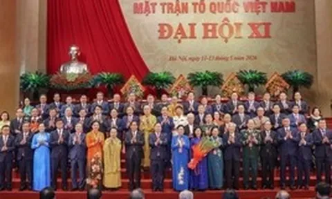Công bố kết quả nhân sự lãnh đạo Ủy ban Trung ương MTTQ Việt Nam khóa XI