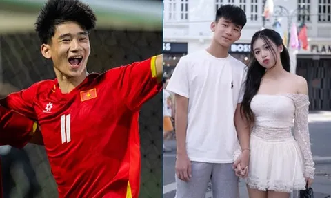 Nguyễn Văn Dương - “hotboy sân cỏ” vừa ghi bàn đưa U17 Việt Nam đi World Cup, có bạn gái hotgirl Học viện Ngoại giao cực xinh
