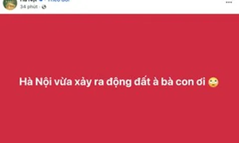 Động đất ở Trung Quốc, người dân Hà Nội cảm nhận rõ rung lắc