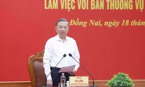 Tổng Bí thư, Chủ tịch nước Tô Lâm: Kiến tạo mô hình tăng trưởng mới, đưa Đồng Nai phát triển