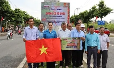 Khánh thành "Đường cờ Tổ quốc" thứ 20 tại TP Cần Thơ