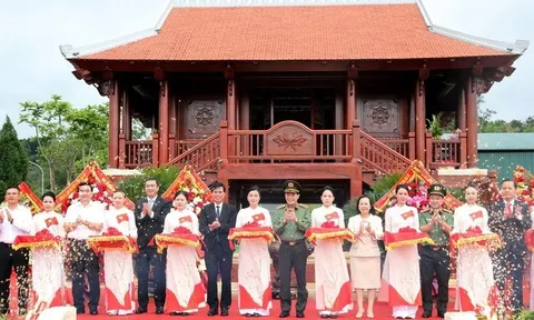 Lạng Sơn: Khánh thành Nhà tưởng niệm Chủ tịch Hồ Chí Minh
