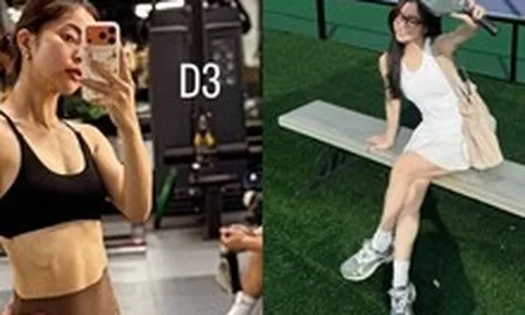 Nhật Lê - mối tình năm 17 tuổi của cầu thủ nổi tiếng khoe dáng nuột nà, visual nổi bật trên sân pickleball
