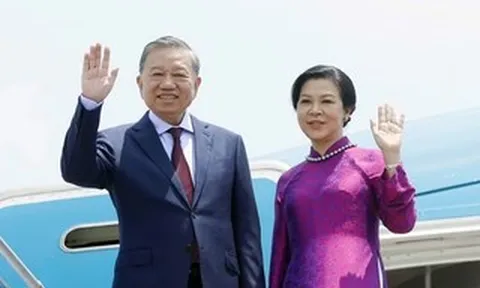 Tổng Bí thư, Chủ tịch nước Tô Lâm và Phu nhân lên đường thăm Thái Lan
