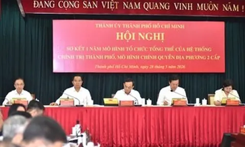 Thành ủy TPHCM sơ kết 1 năm vận hành chính quyền địa phương 2 cấp