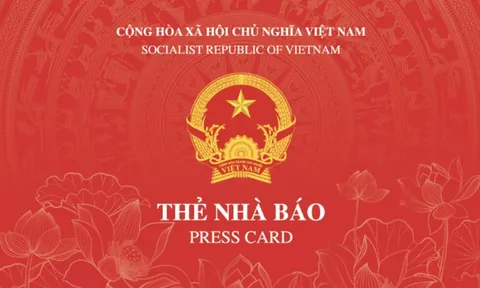 Bộ Văn hóa, Thể thao và Du lịch công bố mẫu thẻ nhà báo 2026