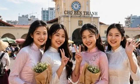 Dùng AI để đưa hình ảnh áo dài Việt Nam đến gần giới trẻ