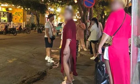 Xác minh vụ du khách nước ngoài mặc áo dài phối bikini gây bức xúc ở Hội An