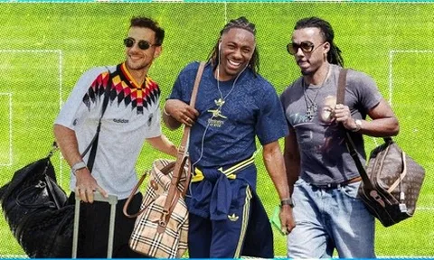 World Cup sân cỏ chưa khai màn nhưng cuộc chiến túi hiệu sân bay của cầu thủ đã bắt đầu rồi!