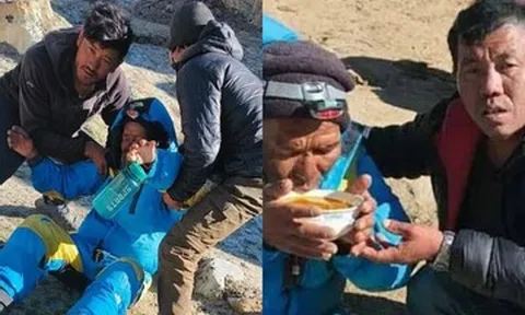 Đang làm đám tang, gia đình nhận tin bố còn sống sau 6 ngày mất tích ở Everest