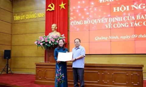 Phó Chủ tịch UBND tỉnh Quảng Ninh giữ chức Trưởng Ban Tuyên giáo và Dân vận Tỉnh uỷ