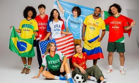 Hard Rock International Khởi Động Mùa Hè Bóng Đá với Chiến Dịch "All Teams. One Place."