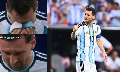 Tạo kỳ tích chấn động ở World Cup, Messi khóc vì lý do không liên quan bóng đá