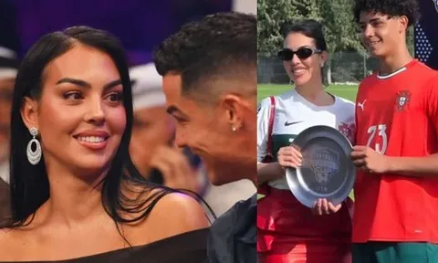 Sóng gió bủa vây Ronaldo ở World Cup, ở nhà Georgina lại âm thầm làm một điều đặc biệt cho con trai riêng của chồng