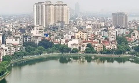 Nhìn từ trên cao những đoạn đường ven Hồ Tây sắp được mở rộng