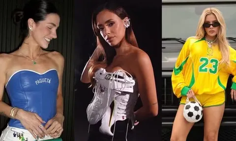 Dàn WAGs nóng bỏng Brazil lên đồ chất chơi, xách túi hiệu cả tỷ đồng, thi nhau khoe sắc ở World Cup 2026: Bạn gái Neymar độc lạ nhất!