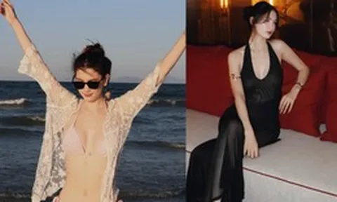Không nhận ra em gái búp bê của thủ môn Lâm Tây: 19 tuổi sexy hết nấc, diện bikini khoe body "đốt mắt", chân dài gần 1m80 cực phẩm