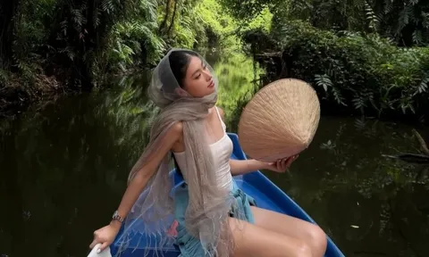 Nơi ngồi xuồng ba lá 'né' cảnh đông đúc của cồn Thới Sơn