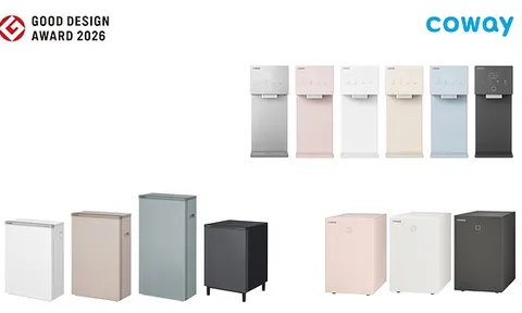 Coway càn quét giải thưởng tại Good Design Award 2026, khẳng định năng lực thiết kế vượt trội trên toàn bộ danh mục sản phẩm
