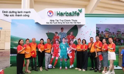 Herbalife cùng Đội tuyển Nữ Việt Nam chinh phục đấu trường châu Á