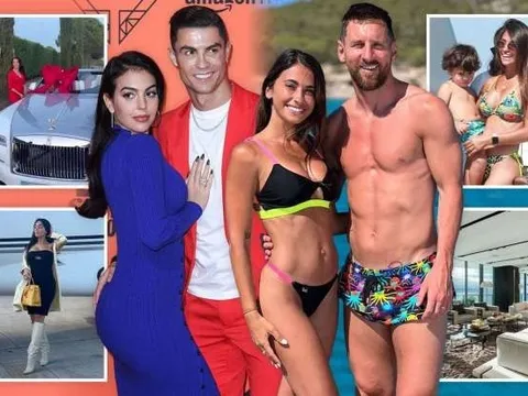 Cuộc sống của bạn gái Ronaldo và vợ Messi