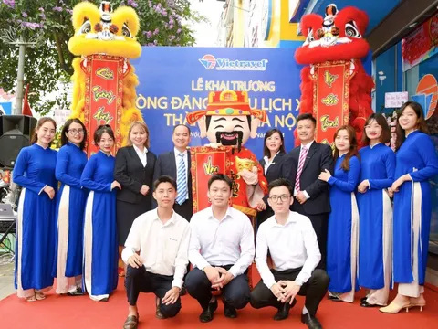 Vietravel Hà Nội khai trương văn phòng giao dịch tại 262 Xã Đàn