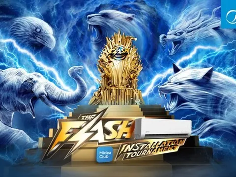 Giải thi đấu lắp đặt điều hòa không khí lớn nhất Đông Nam Á -- Midea Club Flash Installation Tournament (MCFIT) khởi động với giải thưởng lớn trị giá 5.000 USD