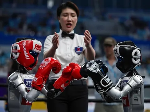 Đấm đá loạn xạ, chạy ngã cả vào nhau - Hành trình "thống trị loài người" của robot Trung Quốc còn xa lắm