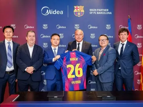 Vượt ra ngoài sân cỏ: Midea và FC Barcelona khởi động liên minh chiến lược vì tăng trưởng toàn cầu