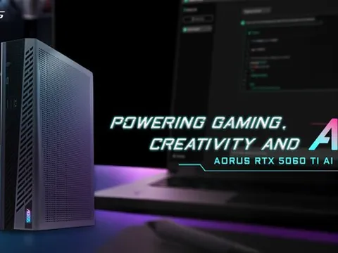 GIGABYTE ra mắt AORUS RTX 5060 Ti AI BOX eGPU, giải pháp mang hiệu năng tiêu chuẩn Desktop cho Ultrabook