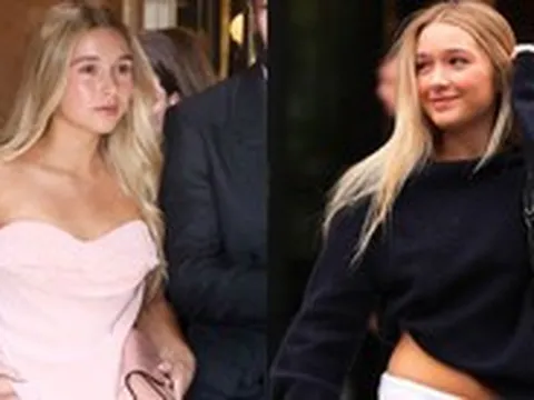Harper Beckham đúng là tiểu mỹ nhân!