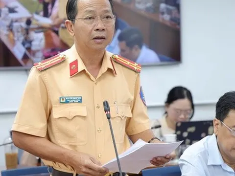 CSGT TP HCM sẽ tăng cường "phạt nguội" xe máy leo vỉa hè