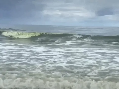 Nước biển Vũng Tàu 'xanh như matcha' gây bất ngờ