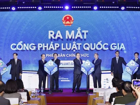Ra mắt Cổng Pháp luật quốc gia, bước tiến chiến lược cho chuyển đổi số lĩnh vực pháp luật