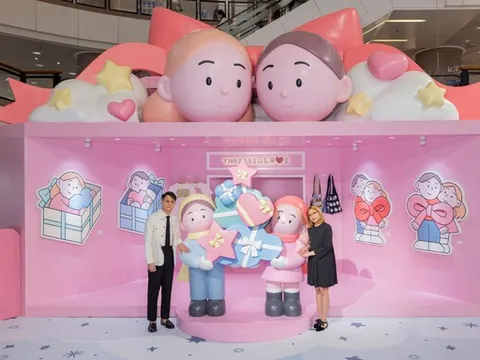 Harbour City của Hồng Kông ra mắt dự án nghệ thuật "Threads of Love" hợp tác với bộ đôi minh họa Thái Lan Sundae Kids, lan tỏa sự ấm áp trong mùa lễ này
