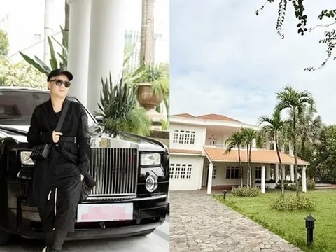 Hé lộ biệt thự rộng 2.000m2 đầy cây xanh của nhà thiết kế đình đám trong showbiz Việt