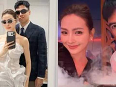 MC Huyền Trang Mù Tạt khoe visual xinh đẹp sắc sảo chụp ảnh cưới cùng tuyển thủ U23 Việt Nam từng chấn động Thường Châu