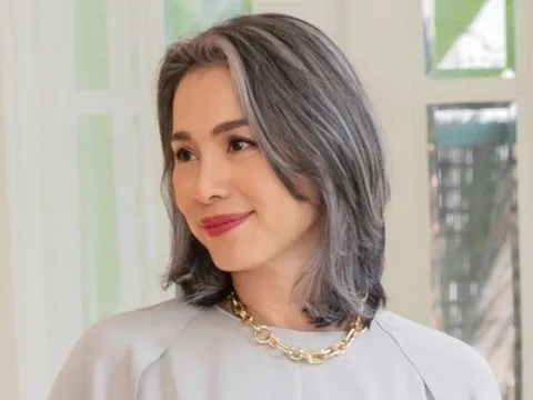 Hoa hậu Ngọc Khánh khiến công chúng bất ngờ trước nhan sắc "già tự nhiên" ở tuổi 50