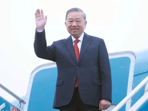 Tổng Bí thư Tô Lâm lên đường thăm cấp Nhà nước tới Lào