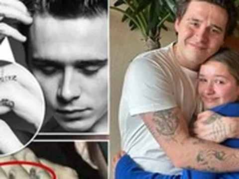 Cạn sạch tình nghĩa: Sau David Beckham-Victoria, 3 em ruột cũng bị Brooklyn xoá hình xăm, Harper tưởng được cưng cũng bị phũ phàng