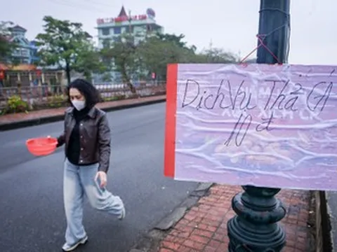 Người dân Ninh Bình ‘hốt bạc’ nhờ dịch vụ độc đáo dịp Tết ông Công ông Táo