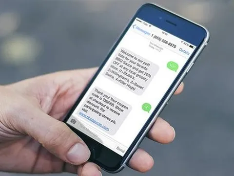 Công an thông báo tới người dân nhận được tin nhắn SMS có nội dung sau