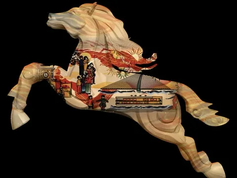 Lần đầu tiên Đường hoa Nguyễn Huệ có phiên bản ngày - đêm, bùng nổ công nghệ mapping